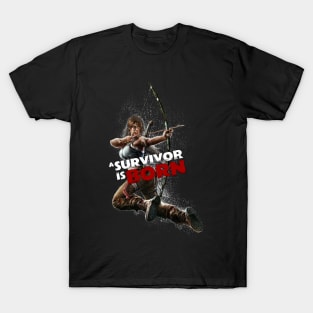 A survivor is born T-Shirt